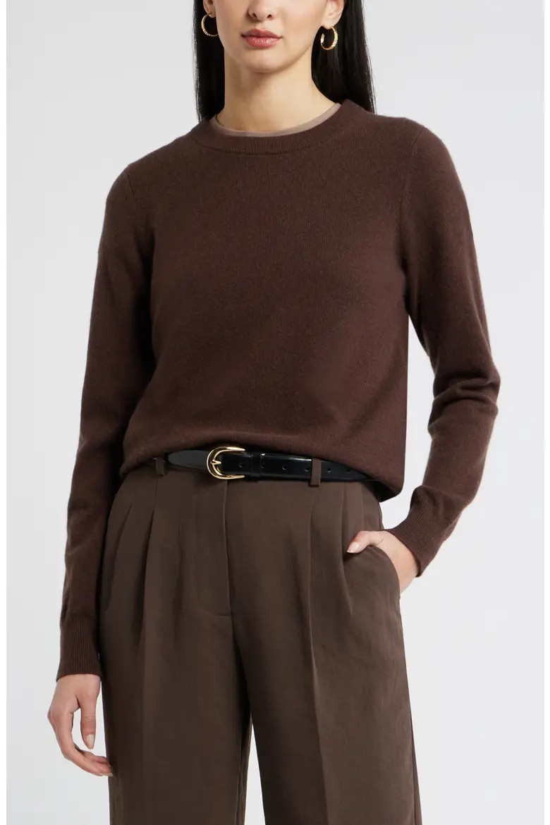 Crewneck Cashmere Sweater (Women) | Nordstrom | Nordstrom