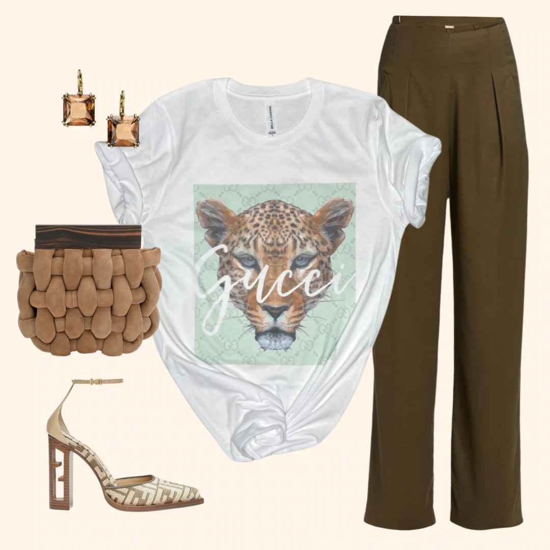 Pretty and Wild Tee Shirt ( Vintage Feel ) | Sassy Queen