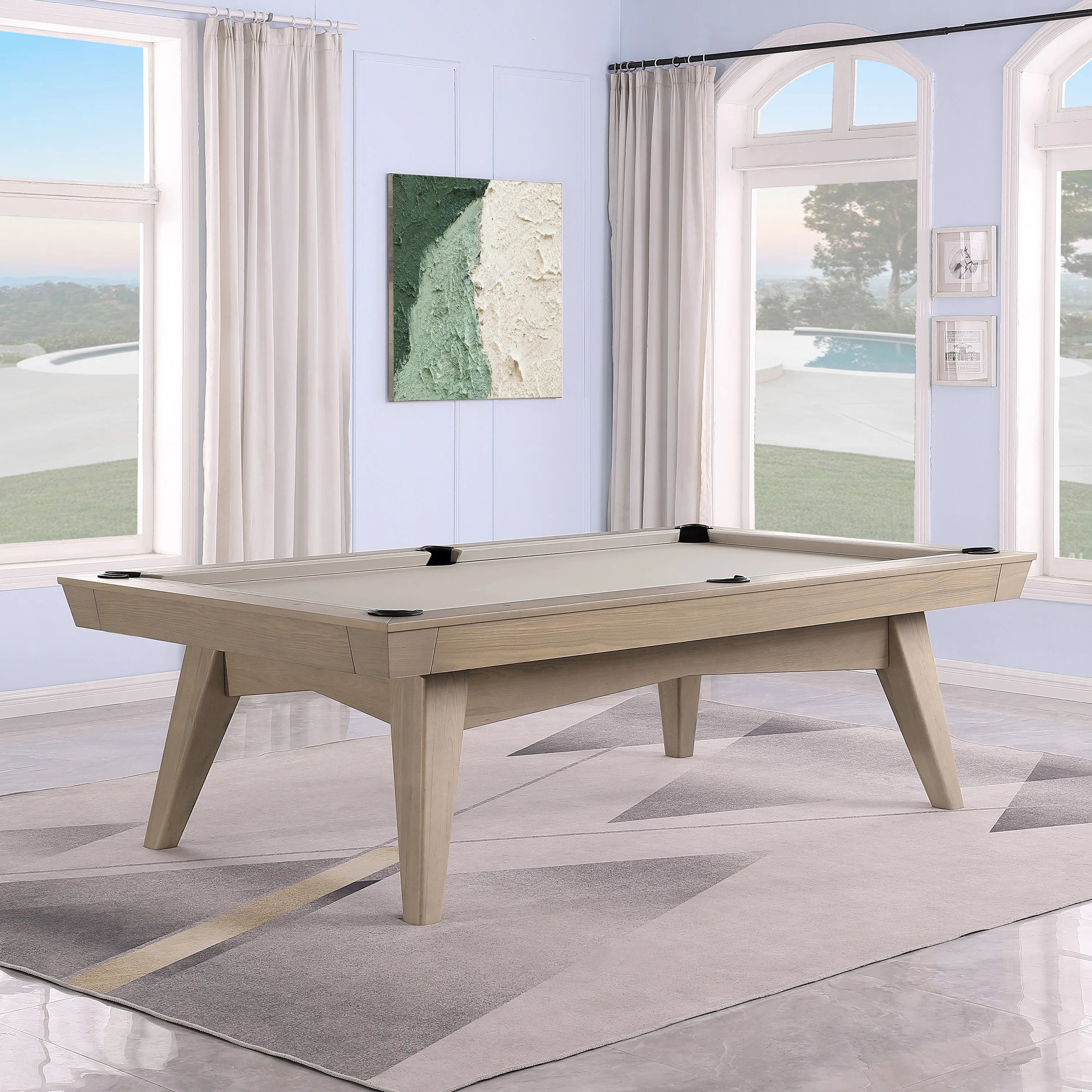 ModArt Ash Slate Pool Table with Dining Top | Wayfair North America