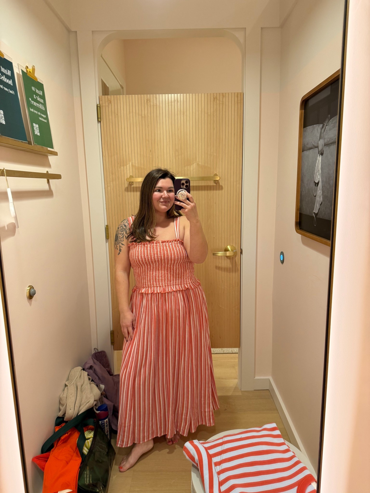 Aerie new arrivals on sale. At the barre midi dress in size large  

#LTKmomlife #LTKMidsize #LTKSaleAlert