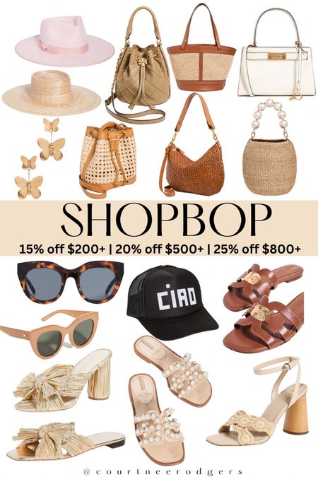 Shopbop buy more save more sale! 15% off $200+ | 20% off orders $500+ | 25% off orders of $800+ 💖 Code: STYLE

ShopBop, loveshackfancy, summer fashion, vacation style, Agolde shorts, dresses, clare v, sandals, Sam Edelman, spring outfits, le specs sunglasses, neutral outfits, straw handbags 

#LTKsalealert #LTKstyletip #LTKitbag