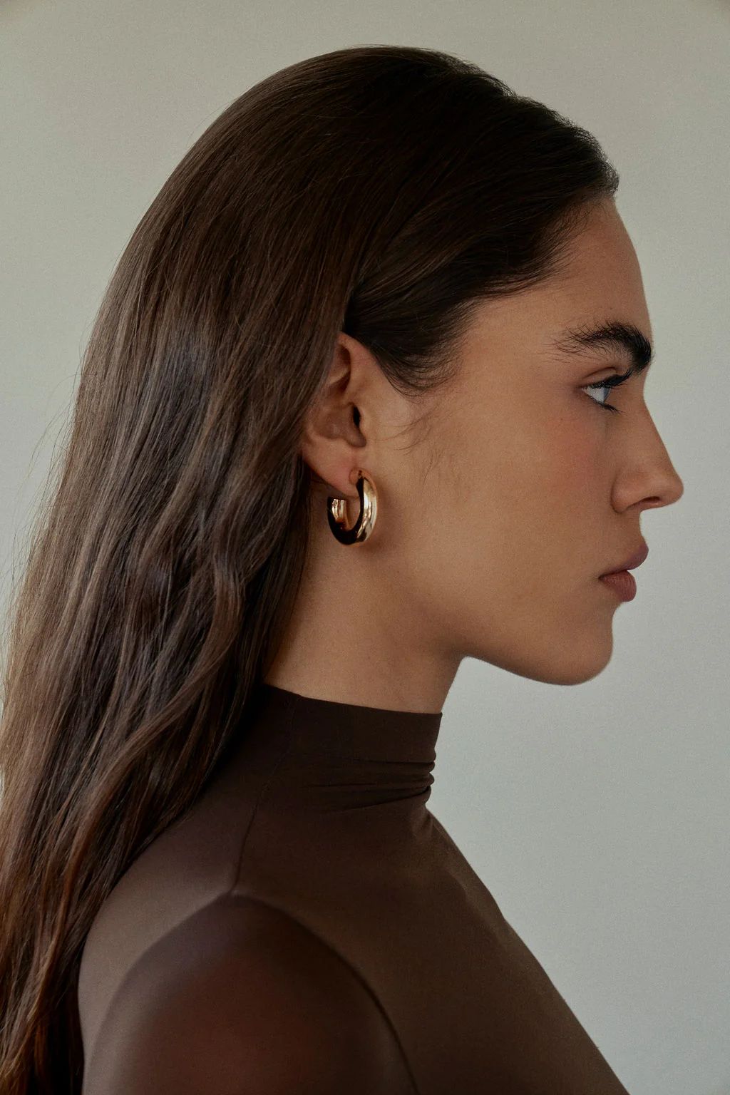 Small Sloane Hoops | Lili Claspe