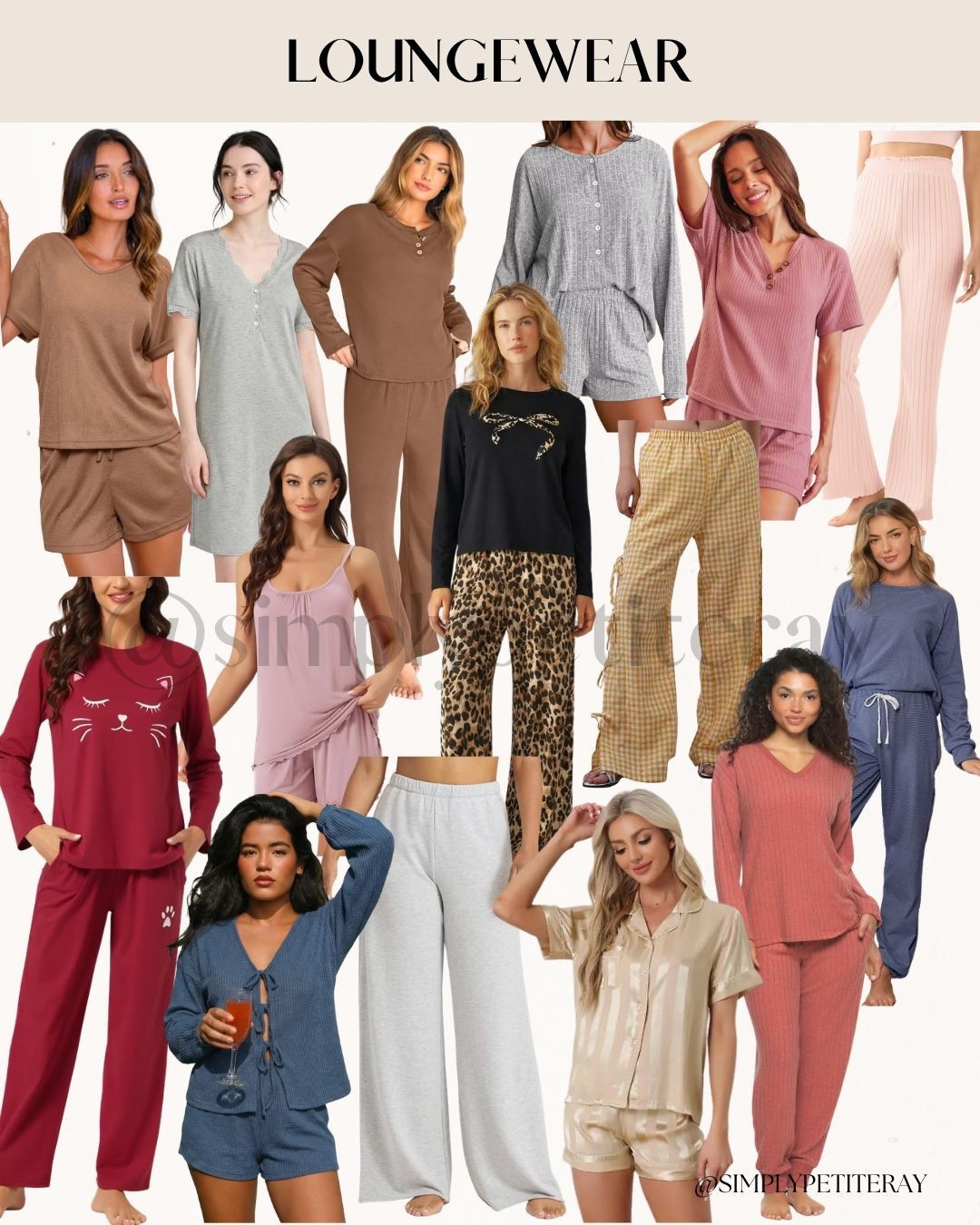 Target Loungewear Favorites! ☁️

Elevate your stay-at-home style with these cozy and chic Target finds for under $50! ✨

I am obsessed with the statement piece: the golden champagne satin striped pajama set that adds instant luxury to your bedtime routine. Balance the glam with ultra-soft ribbed knit sets in dreamy neutrals and soft mauves. Finish the look with playful touches like the leopard print joggers, gingham wide-leg pants, or a cute cat-themed set for a perfectly curated lounge aesthetic that is all about comfort!

#TargetStyle
#TargetFinds
#Loungewear
#PajamaSet
#CozyVibes
#StayHomeStyle
#Sleepwear
#TargetHaul
#ComfortFirst
#MorningRoutine
#SelfCare
#LTKStyle
#AestheticLounge
#AffordableFashion
#ChicComfort


#LTKootd