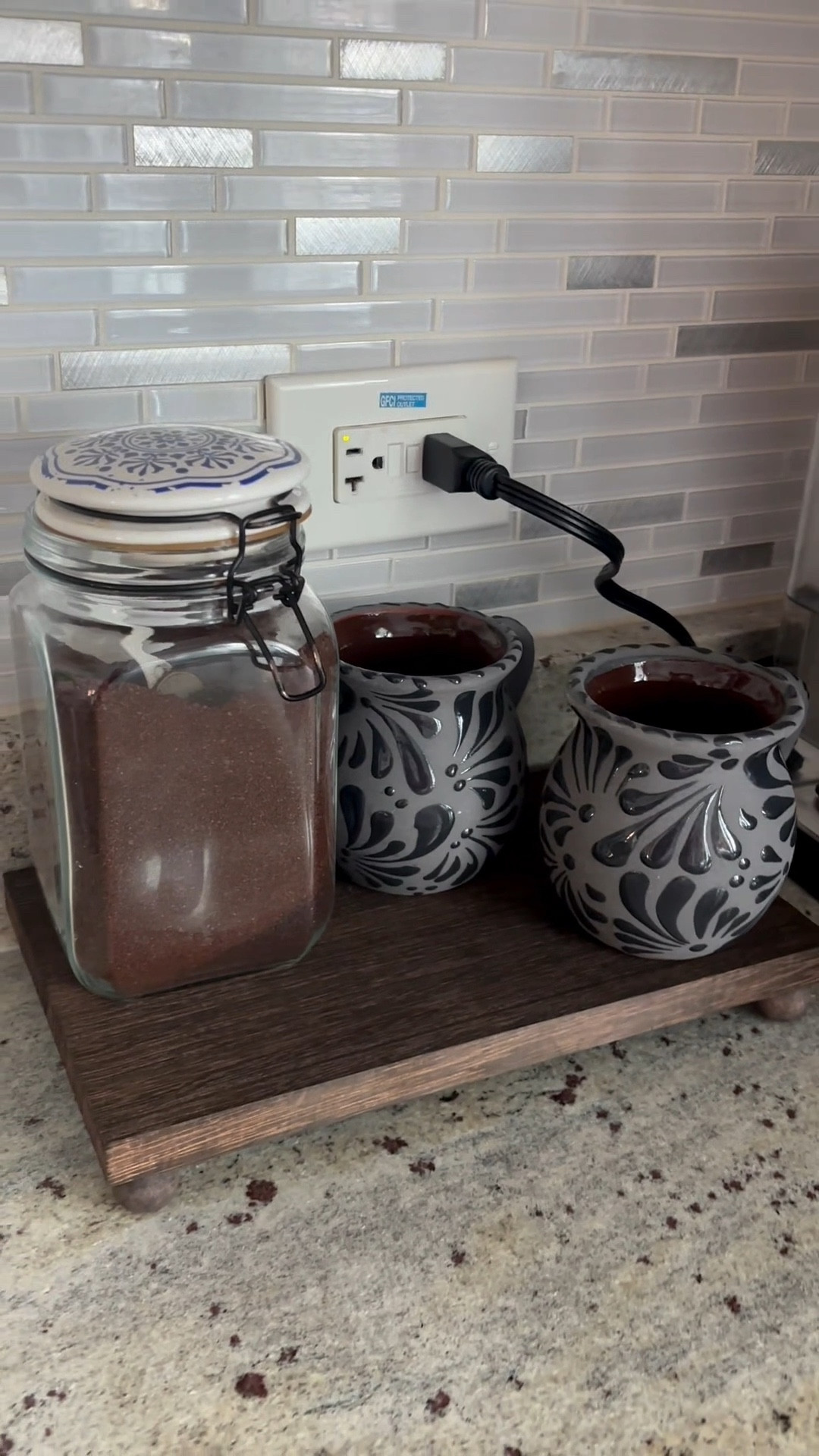 Kitchen favorites 
- wood tray stand
- kitchen tray
- kitchen table stand


#LTKHome