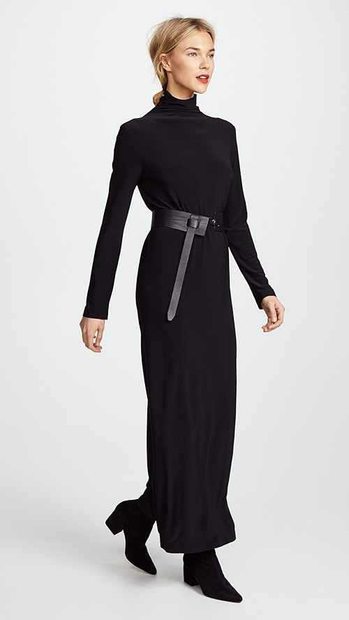 Norma Kamali Kamali Kulture Go Turtleneck Maxi Dress | SHOPBOP | Shopbop