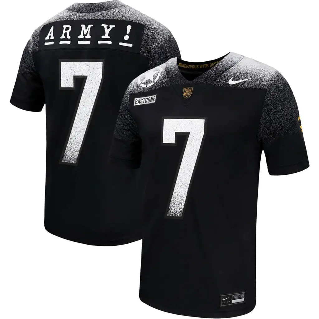 Men's Nike Black Army Black Knights 2024 Rivalry Collection Alternate Untouchable Football Jersey at Nordstrom, Size Xx-Large | Nordstrom