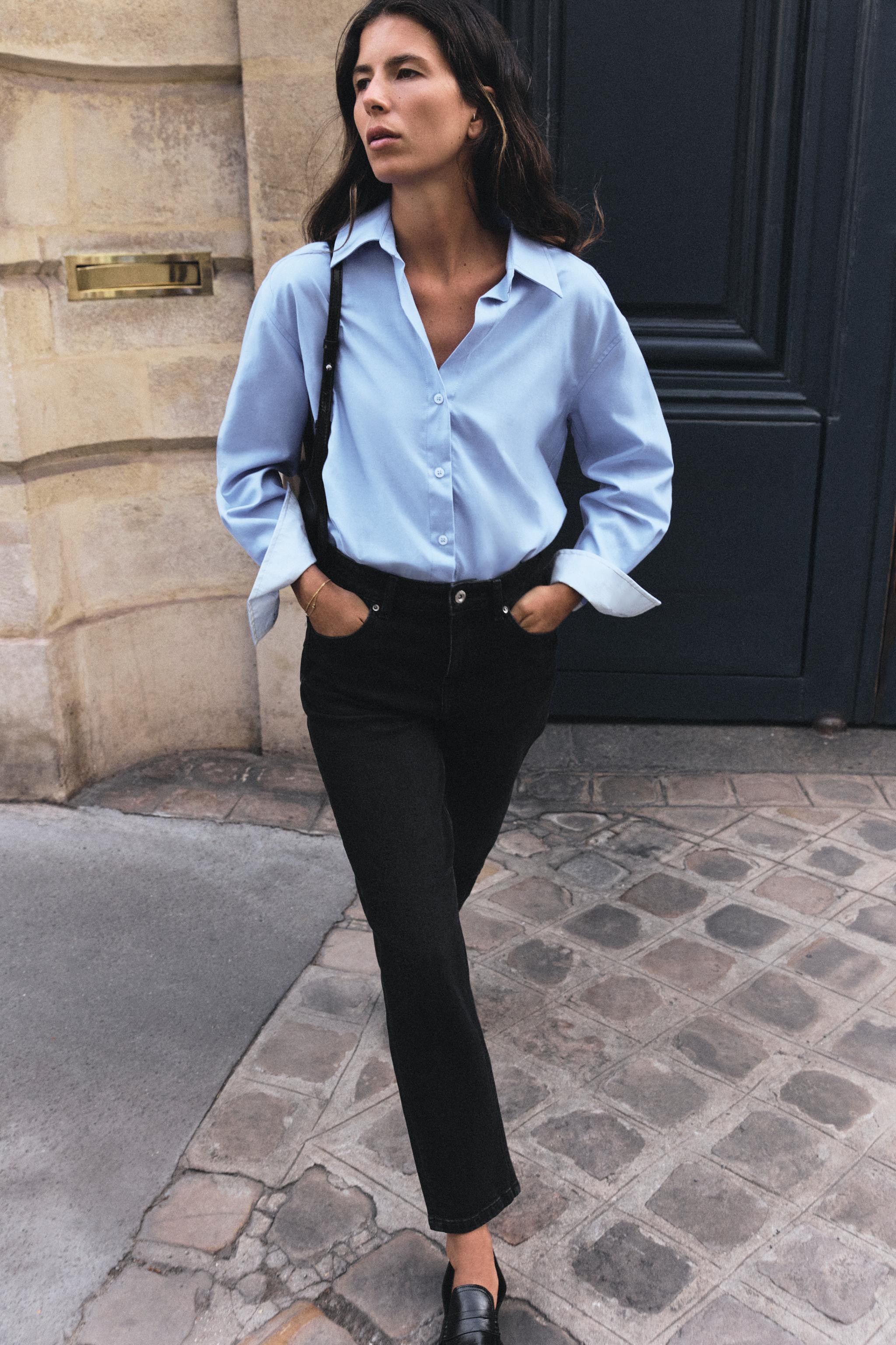 Z1975 HI-RISE MOM FIT JEANS | Zara US