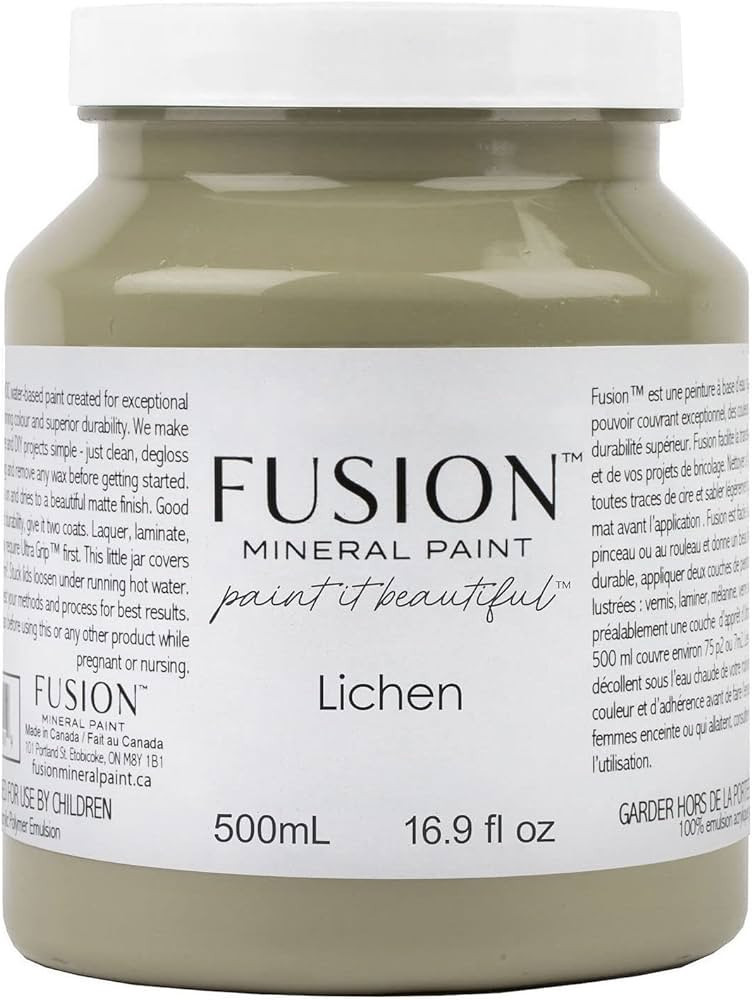Fusion Mineral Paint 500 ml Lichen | Amazon (US)