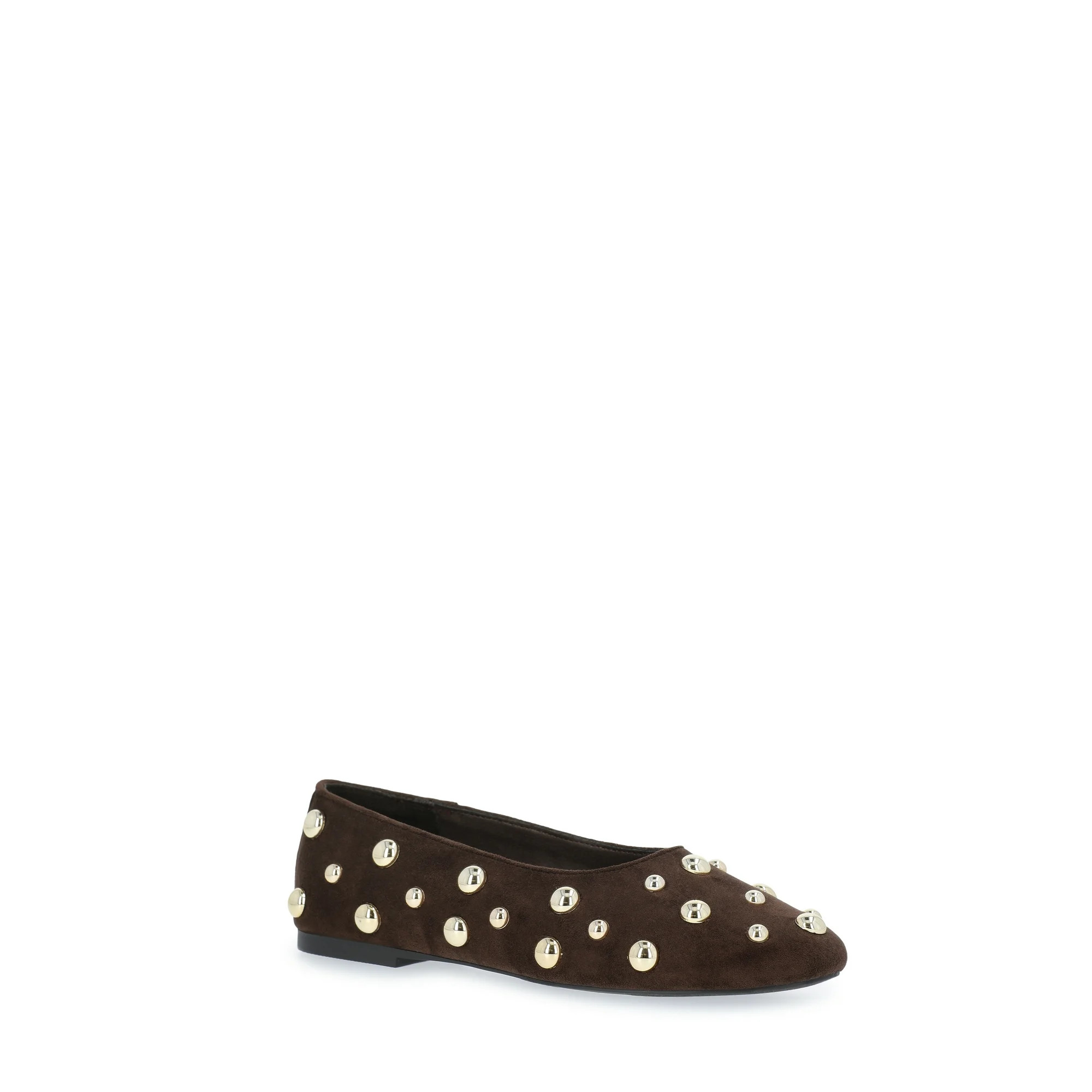 Scoop Women's Studded Faux Leather Ballet Flats - Walmart.com | Walmart (US)