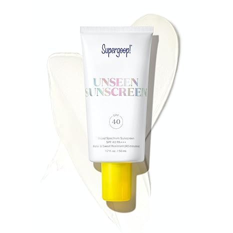 Supergoop! Unseen Sunscreen SPF 40, 1.7 oz - Oil-Free, Weightless & Invisible Reef-Safe, Broad Sp... | Amazon (US)