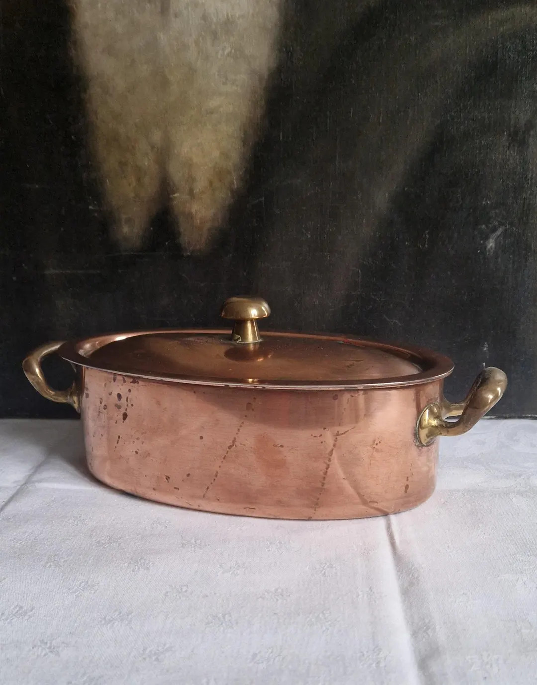 Old Marmite Copper Pot, Shabby Chic Vintage From France - Etsy | Etsy (US)