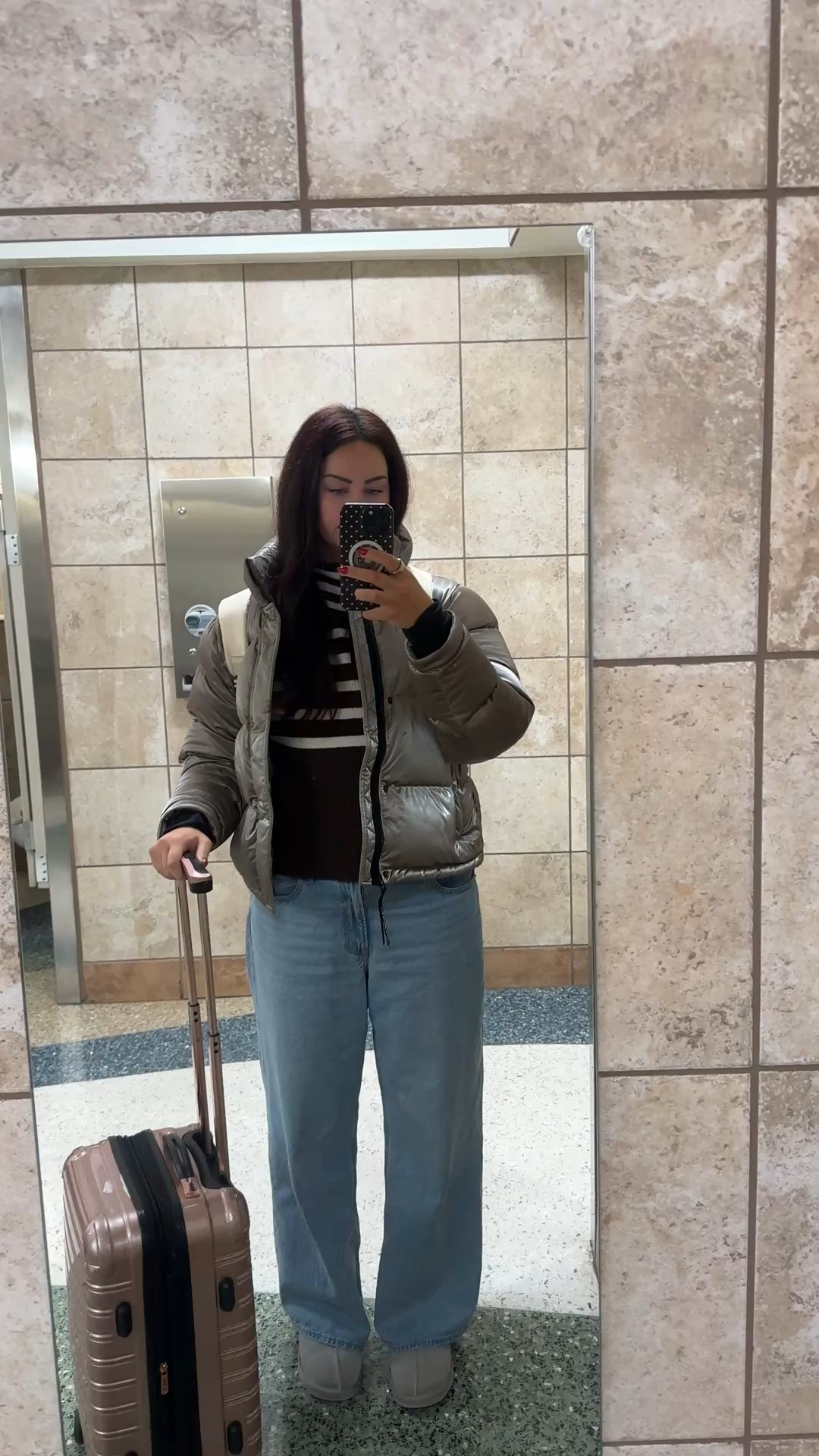 Travel outfit!! This super puff has been keeping me sooo warm 

#LTKHoliday #LTKSeasonal #LTKTravel