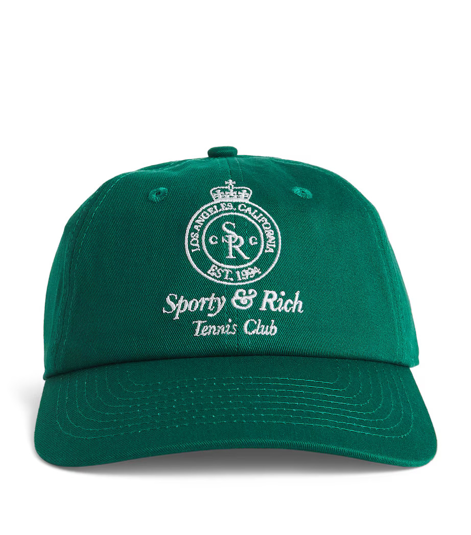 Cotton Embroidered Baseball Cap | Harrods