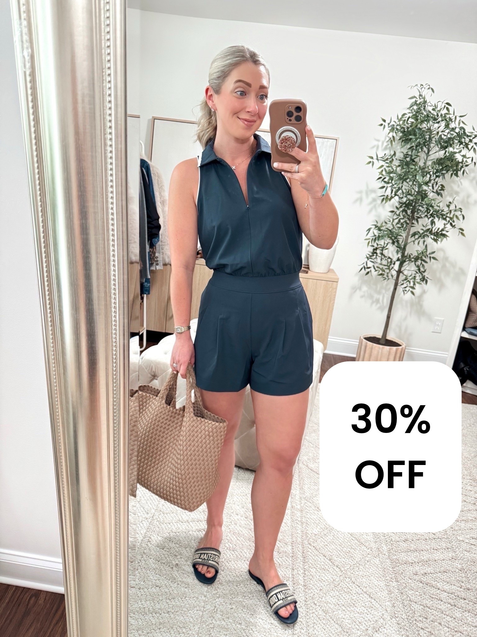 The cutest active romper under $50! Currently 30% OFF!! Runs TTS, wearing my true size small! Don’t size up! 

Target, rompers, new arrivals, activewear 