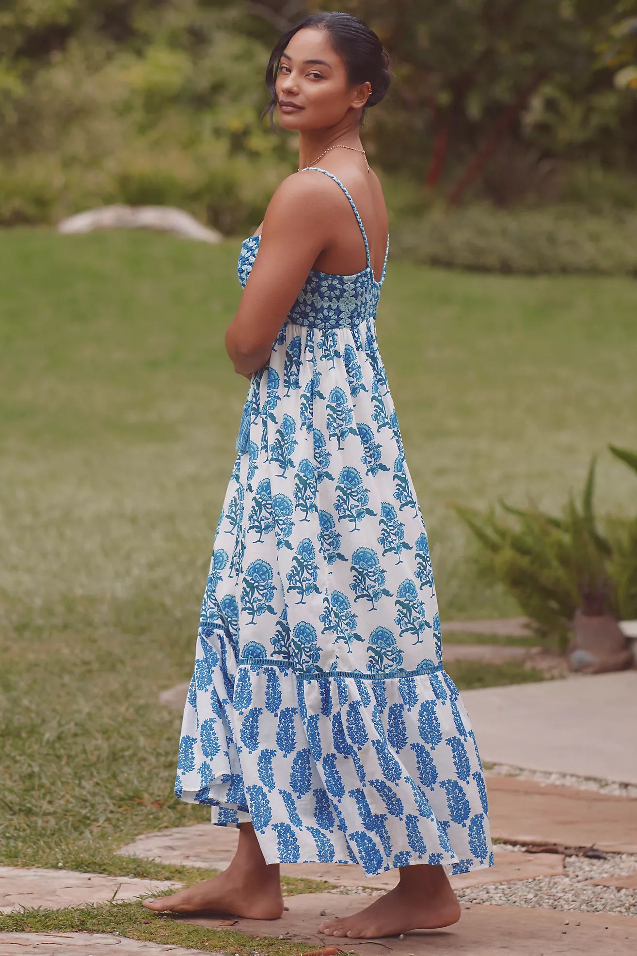 Ro's Garden Guinea Maxi Dress | Anthropologie (US)