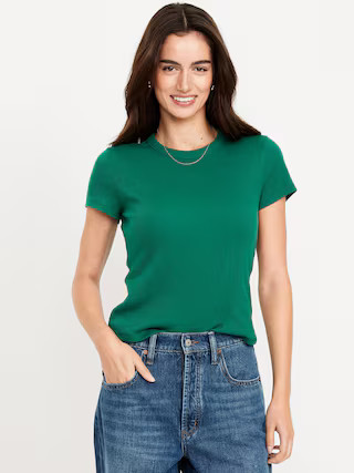 Snug Crop T-Shirt | Old Navy (US)