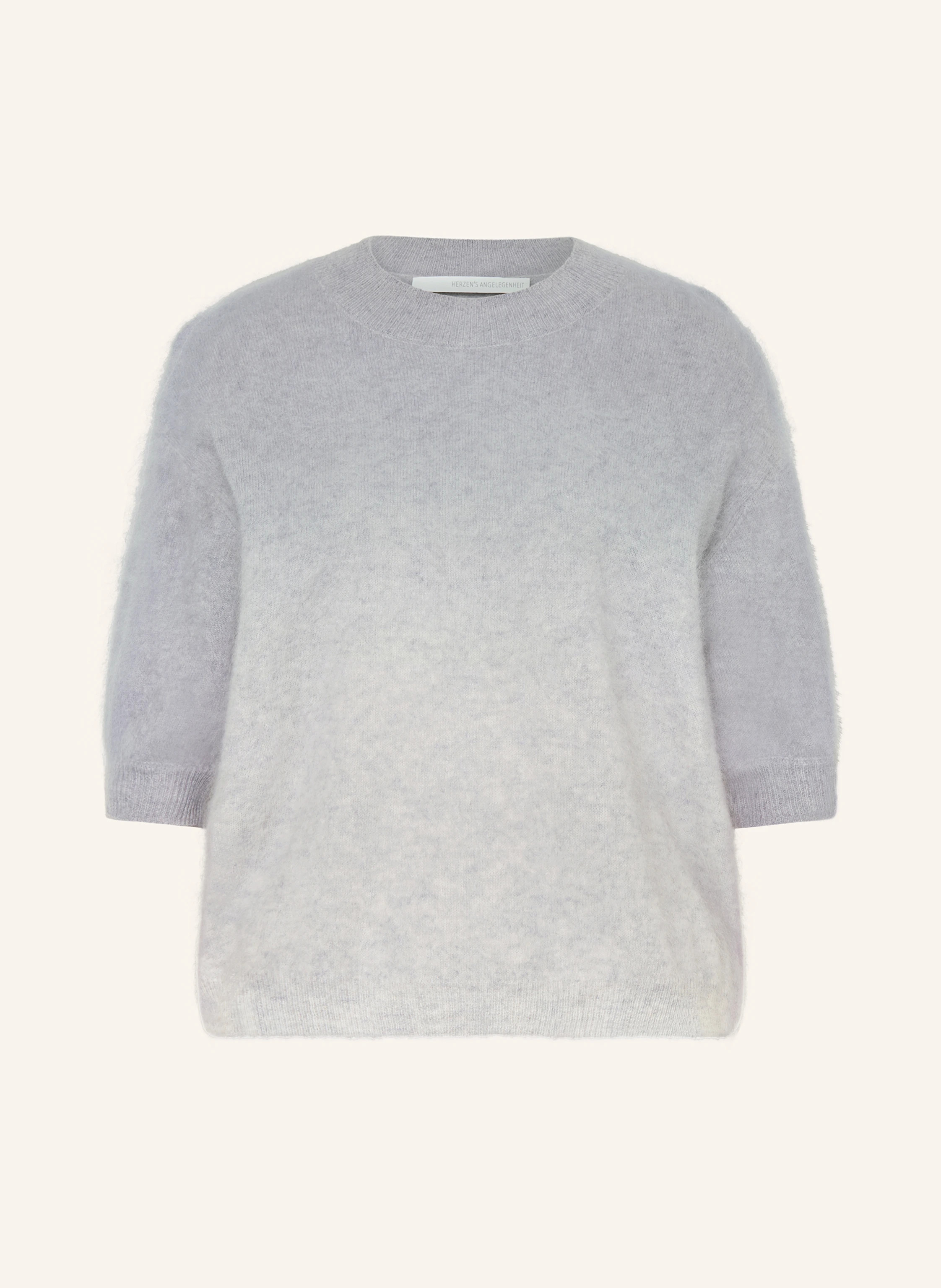 HERZEN'S ANGELEGENHEIT Strickshirt aus Cashmere in grau/ hellgrau | Breuninger (DACH)