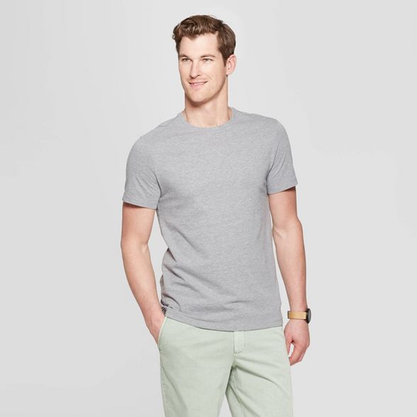 Men's Standard Fit Short Sleeve Lyndale Crew Neck T-Shirt - Goodfellow & Co™ | Target