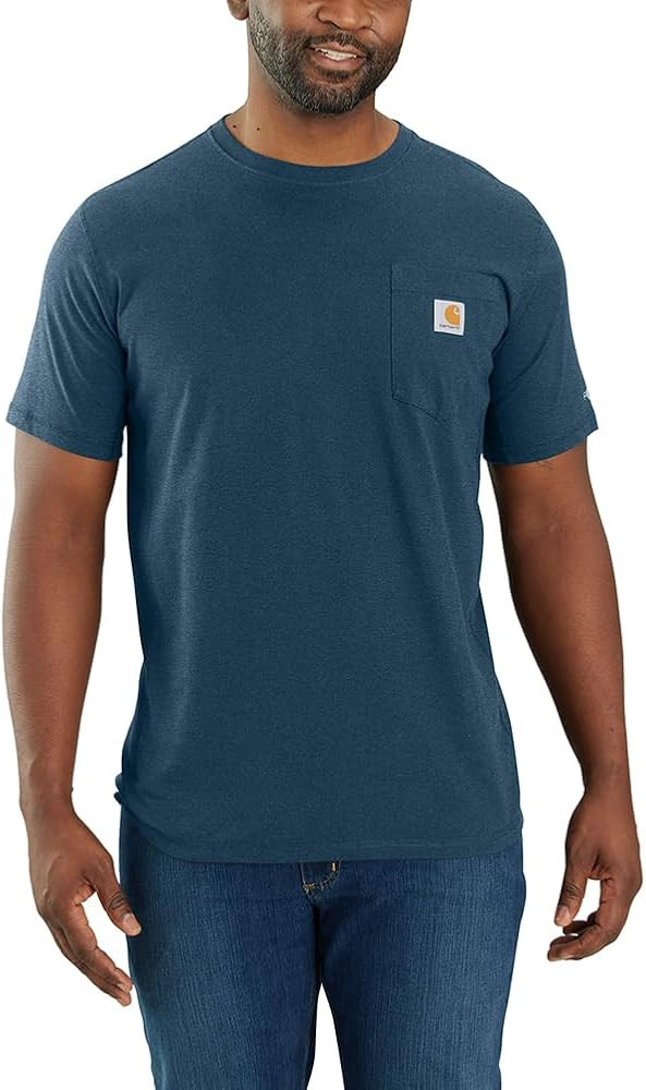 Carhartt Men's Force Relaxed Fit Midweight Short-Sleeve Pocket T-Shirt | Amazon (US)