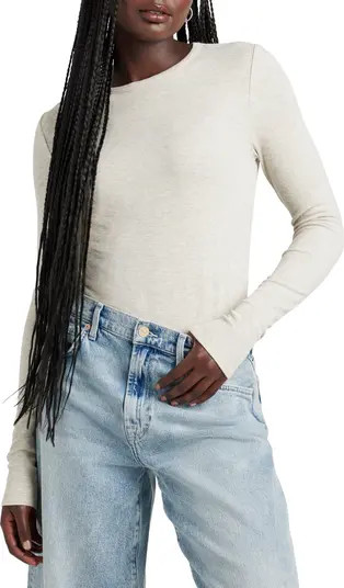 Isabella Shimmer Rib Top | Nordstrom