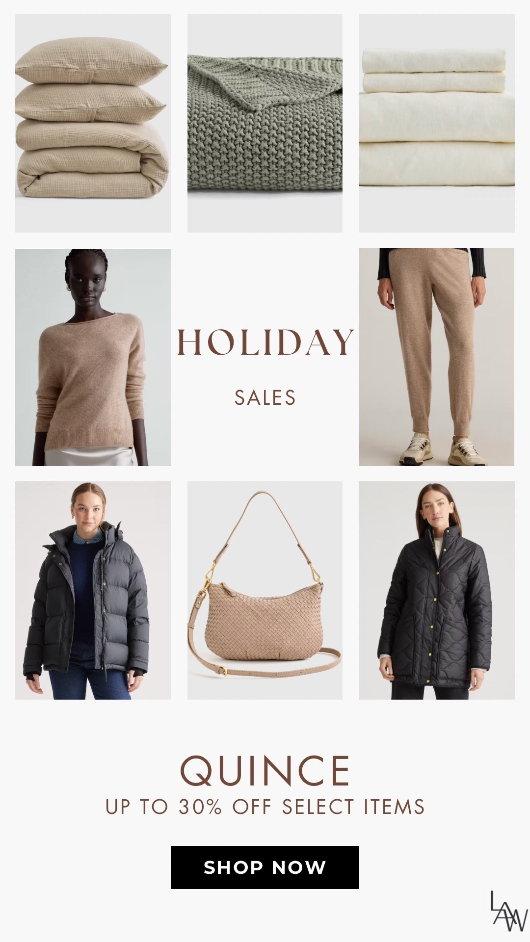 Quince Sale Up to 30% Off Select Items

#LTKGiftGuide #LTKOver40 #LTKSaleAlert