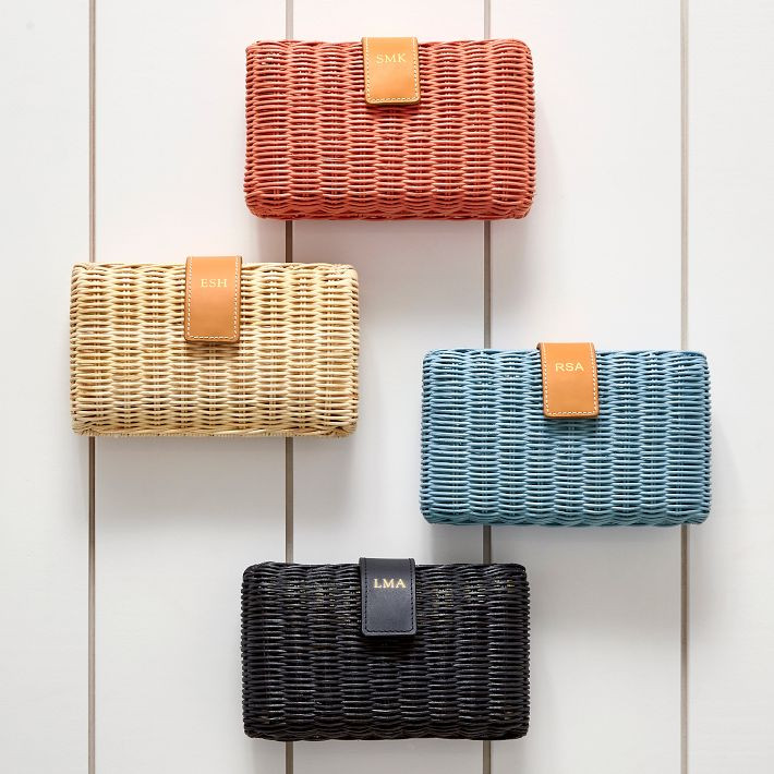 Isla Wicker Clutch | Mark and Graham