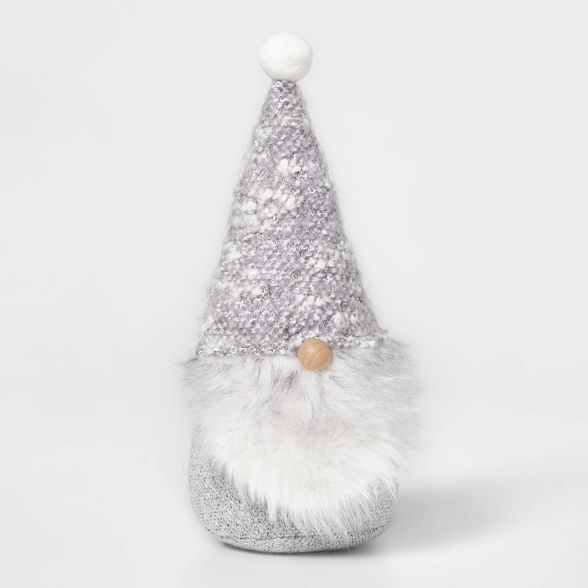 Gnome Decorative Figurine Decorative Figurine Gray/White - Wondershop™ | Target