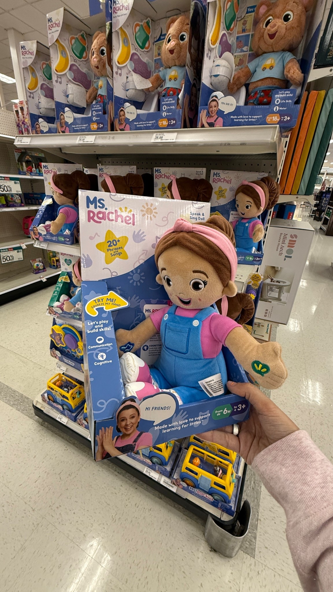 This Ms Rachel plush says + sings 20+ phrases! Educational toys always are an immediate purchase for me 🤓

#LTKKids #LTKGiftGuide #LTKBaby