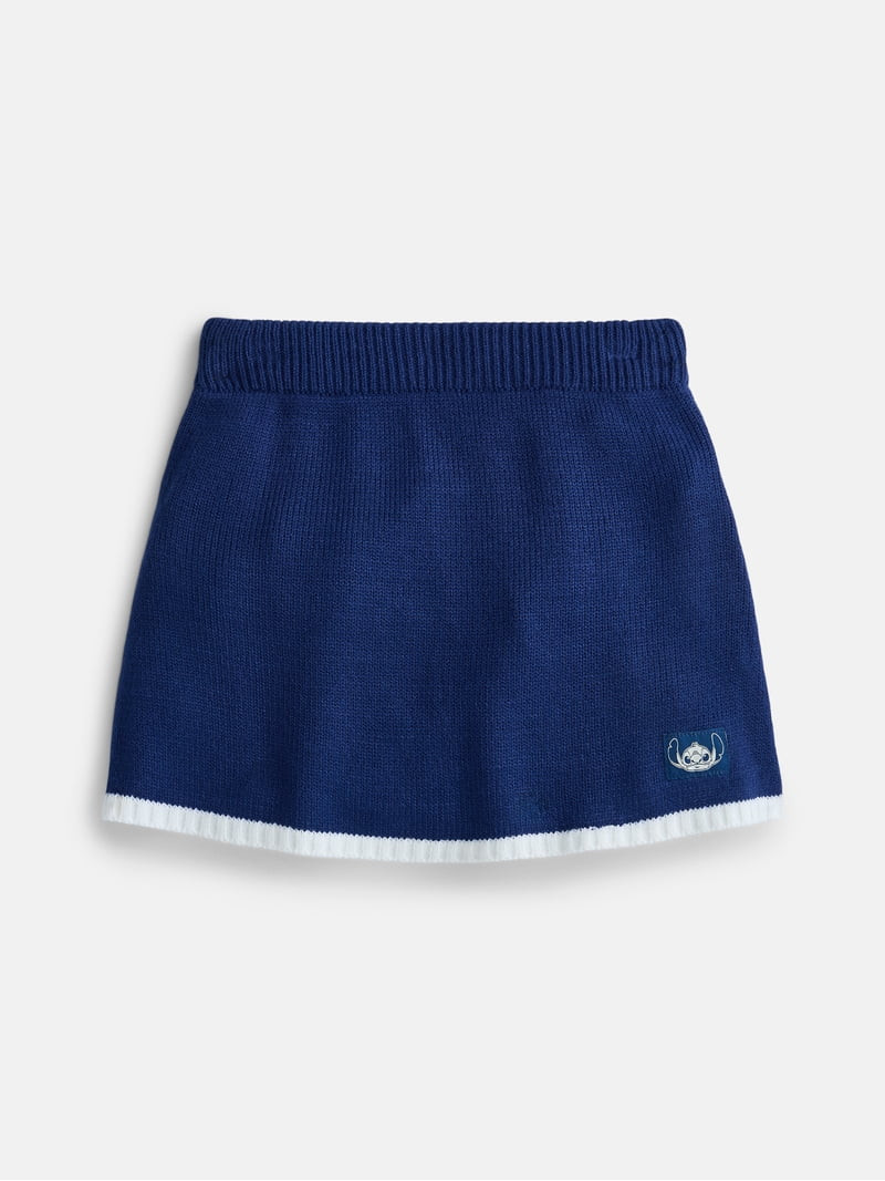 Stitch Girls Varsity Sweater Knit Skirt, Sizes 4-16 | Walmart (US)