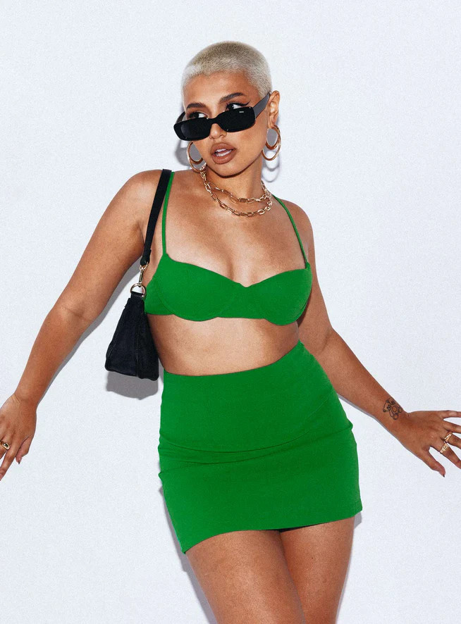 Manhattan Set Green | Princess Polly US