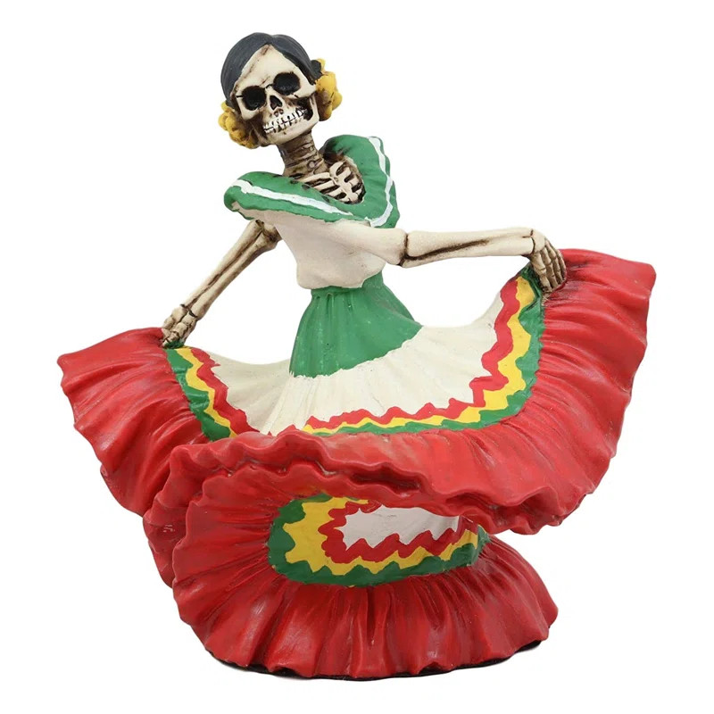 World Menagerie Merola Dia De Los Muertos Danza De Dama Day of the Dead Matador Lady Skeleton Dan... | Wayfair North America