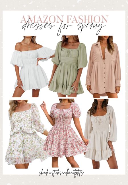 Amazon spring dresses, floral spring dresses 

#LTKstyletip #LTKSeasonal #LTKfindsunder100