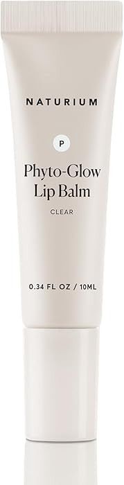 Naturium Phyto-Glow Lip Balm, Hydrating Lip Care with a Glossy Finish, 0.34 oz Clear | Amazon (US)