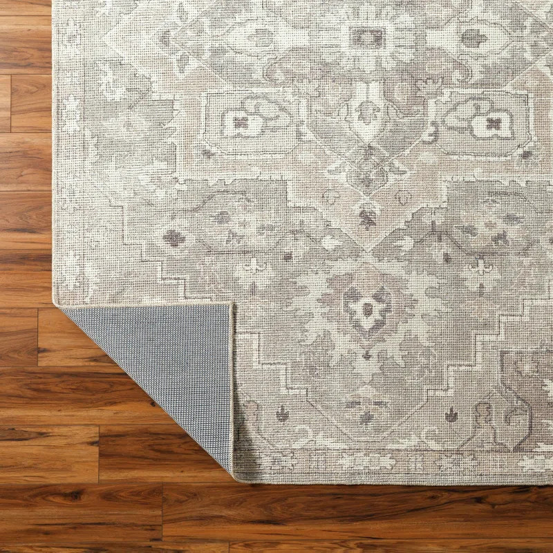 Becki Owens x Surya Elle Oriental Light Gray/Beige Area Rug | Wayfair North America