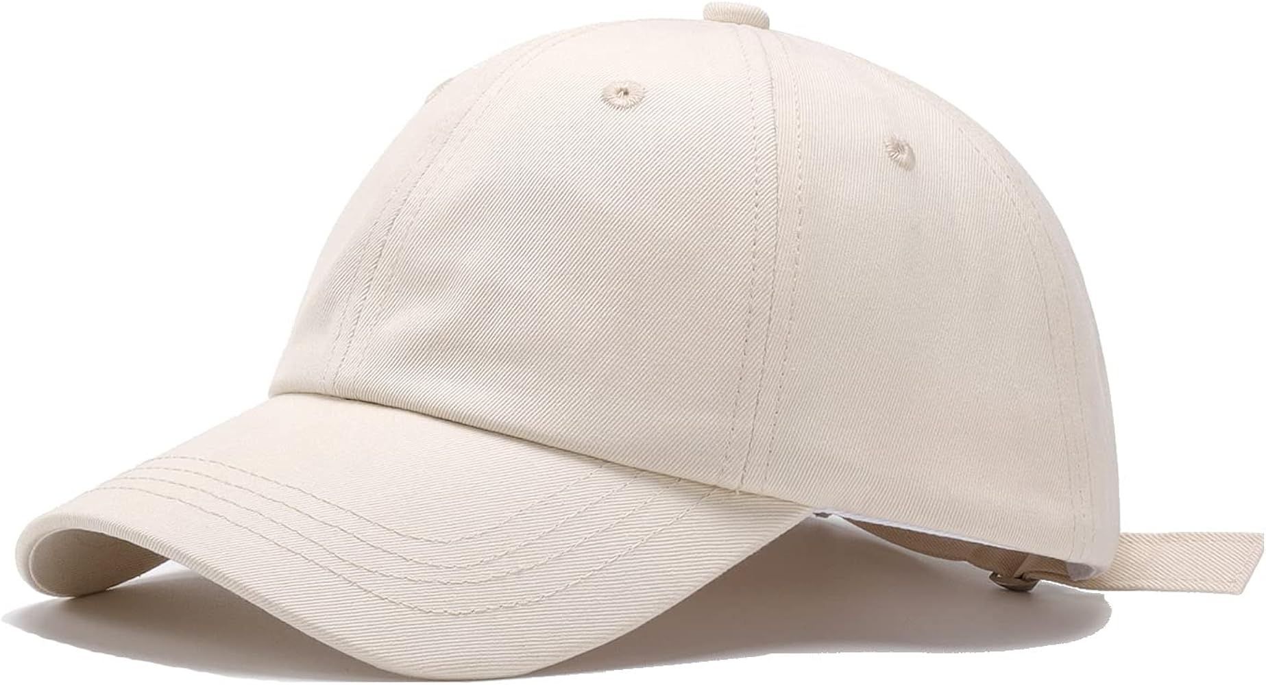 Quanhaigou Low Profile Baseball Cap for Men Women - Cotton Dad Hat-Classic Adjustable Unconstruct... | Amazon (US)