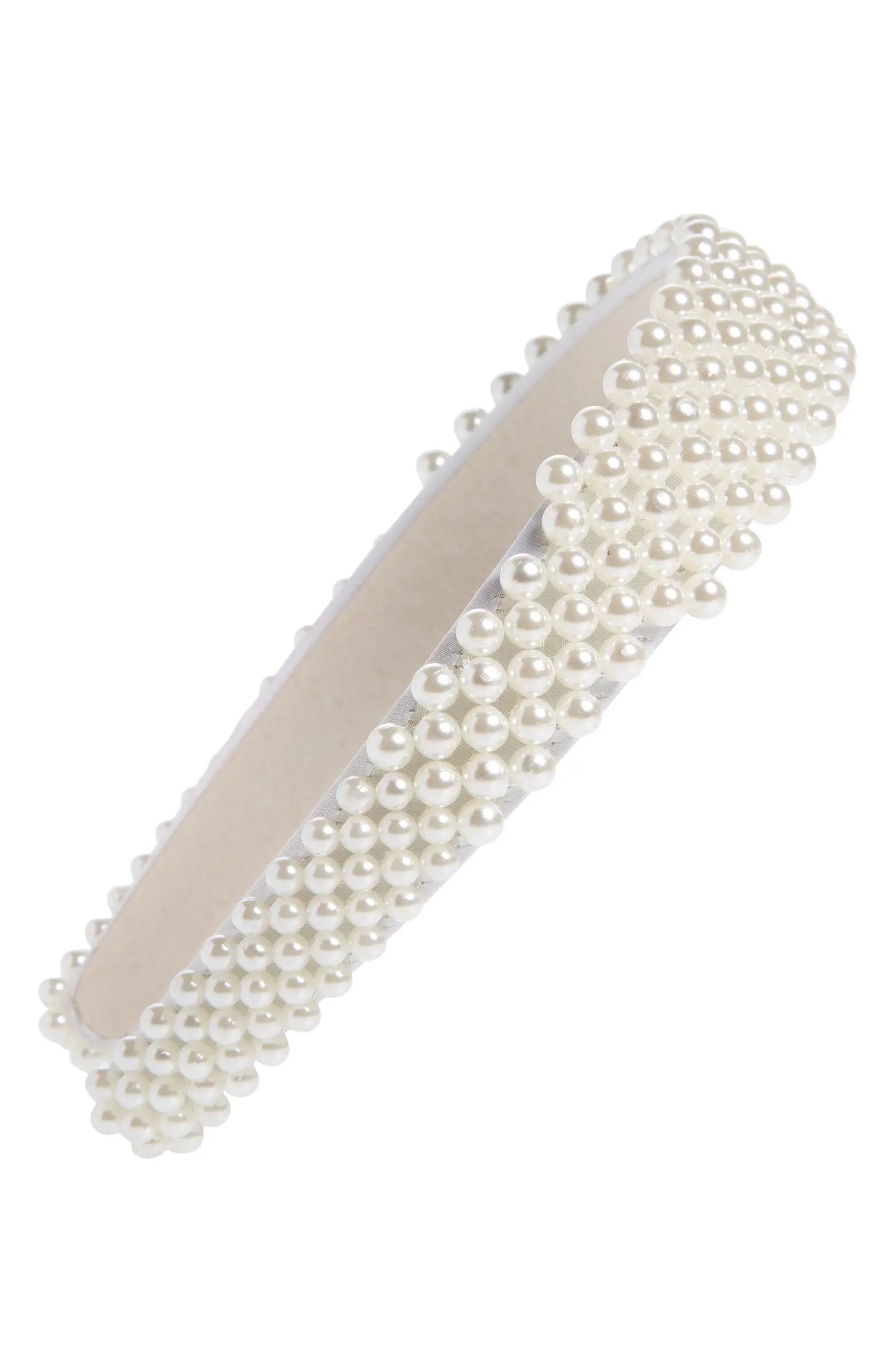 Imitation Pearl Headband | Nordstrom