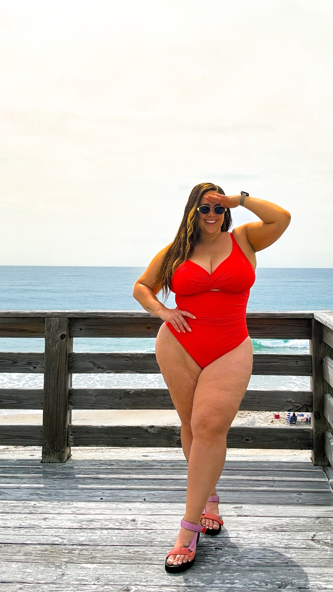 Shapewear swimsuit shown in size XXL 

5’2” / size 14-16 / 38J 

#shapewear #onepiece #red #vacationoutfits #summerstyle #ltkcurves #ltkmidsize 

#LTKFindsUnder50 #LTKStyleTip #LTKSwim