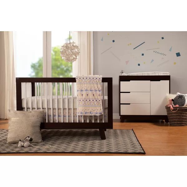 Hudson 3-in-1 Convertible 2-Piece Nursery Furniture Set | Wayfair North America