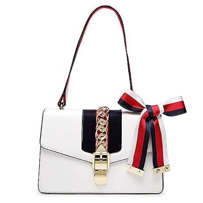Beatfull Mini Handbags for Women, Fashion Shoulder Bag Cross Body Bag with a Bow Tie | Amazon (US)