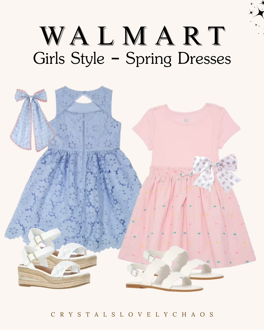 Walmart's affordable girls' style for spring. 🌸 

 #LTKootd #LTKBaby #LTKKids