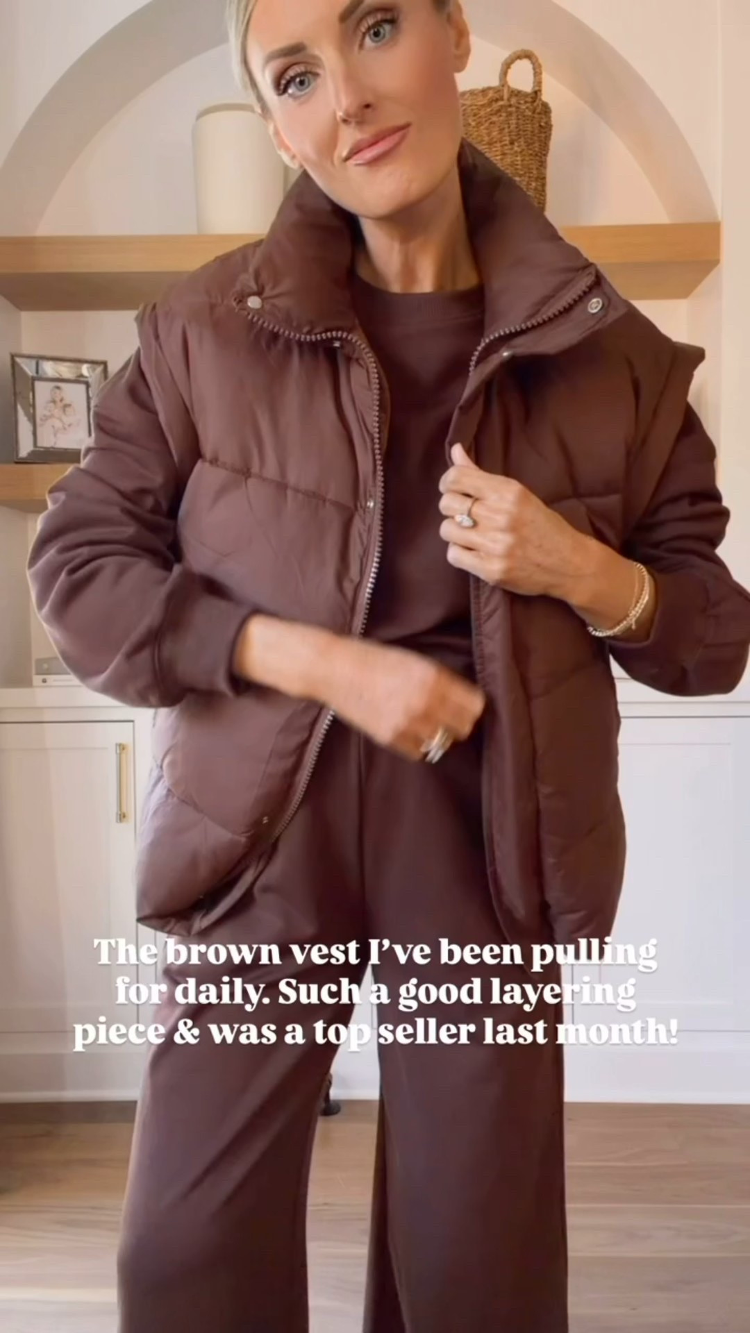 Loving this all brown look 💕 I’ve styled this brown puffer vest several ways! Wearing S.

Loverly Grey, Amazon finds, Amazon fashion, brown puffer vest, brown matching set, winter fashion, winter outfit ideas, lounge set, loungewear, travel outfit ideas 

#LTKFindsUnder50 #LTKSeasonal #LTKootd