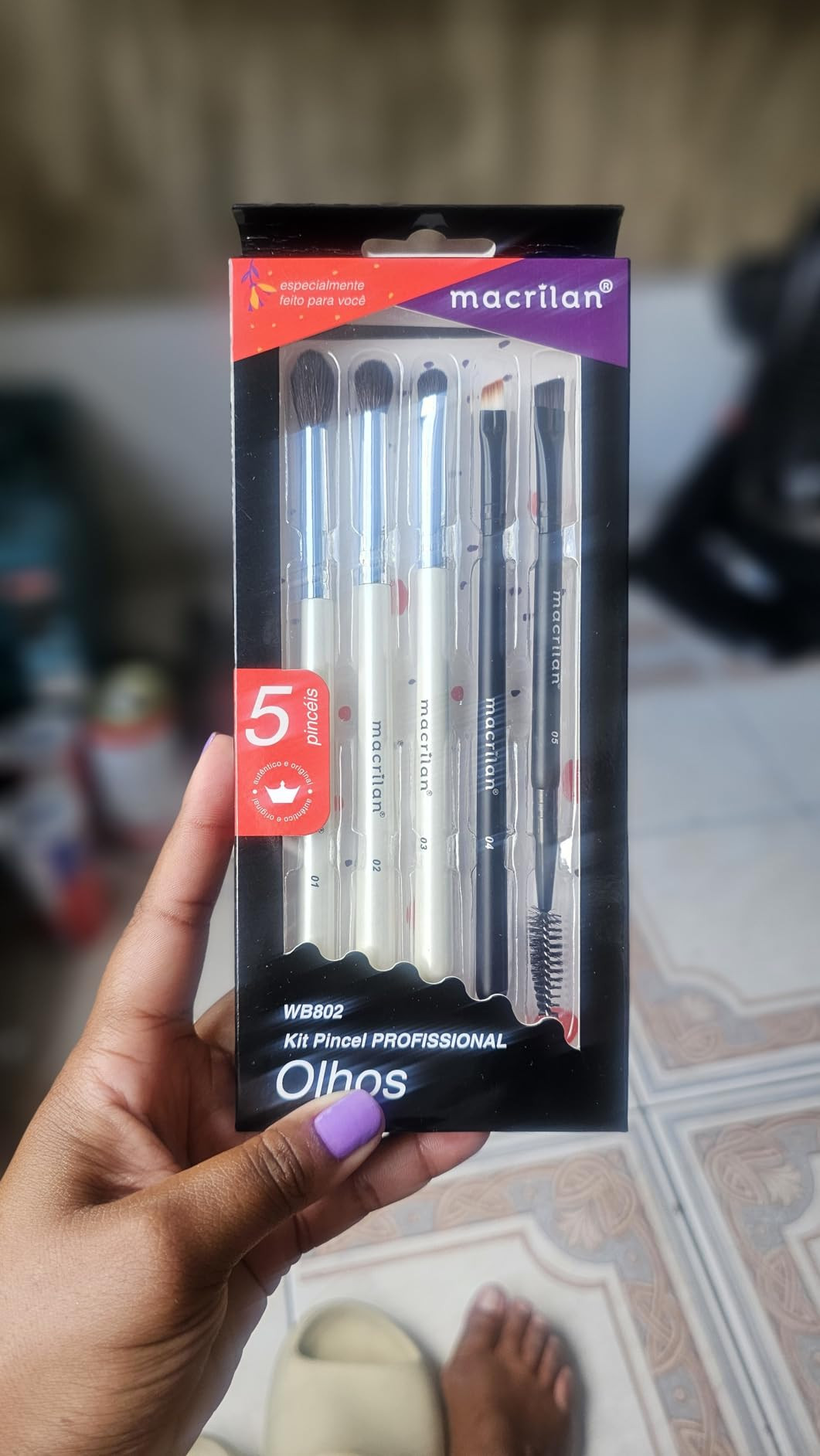 WB802 Kit com 5 pincéis profissionais para os olhos | Amazon (BR)