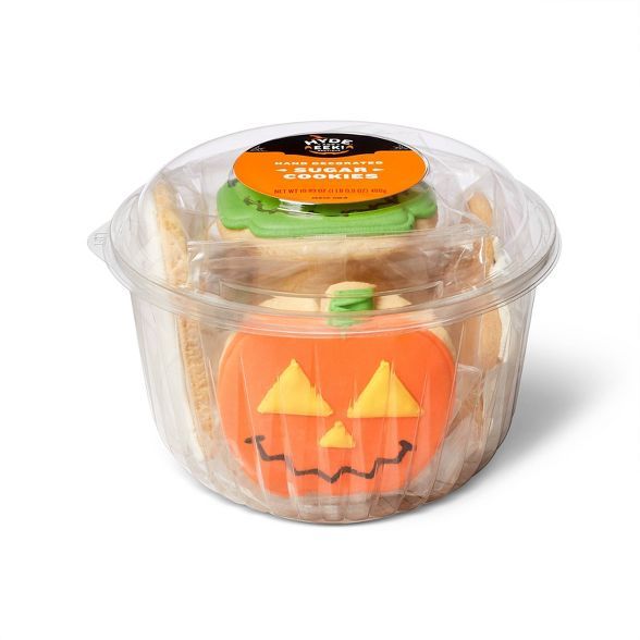 Halloween Sugar Cookies Tub - 16.93oz/8ct - Hyde &#38; EEK! Boutique&#8482; | Target