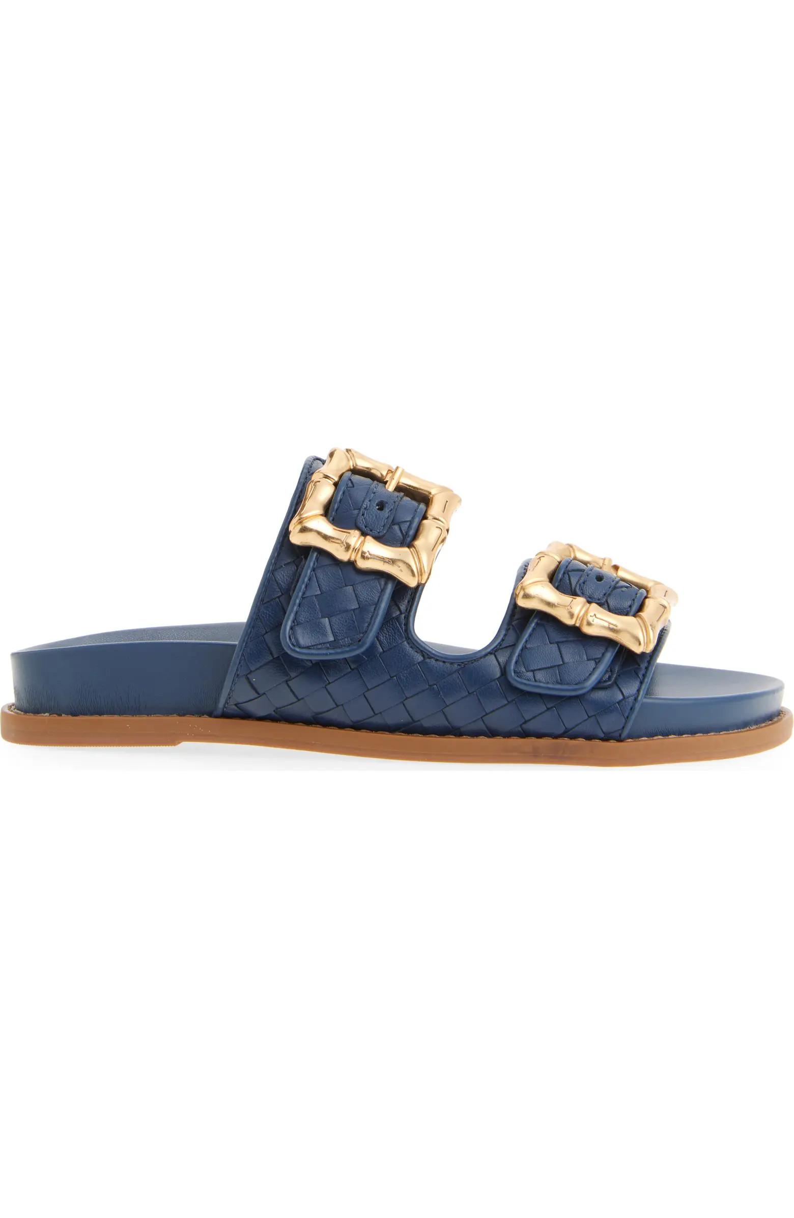 Enola Sporty Woven Strap Slide Sandal (Women) | Nordstrom