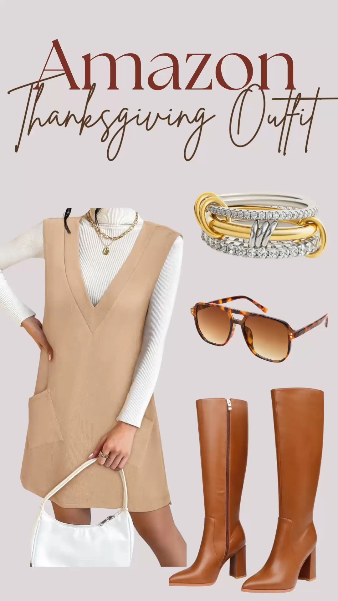 Amazon Thanksgiving outfit 

#LTKFindsUnder100 #LTKHoliday #LTKStyleTip