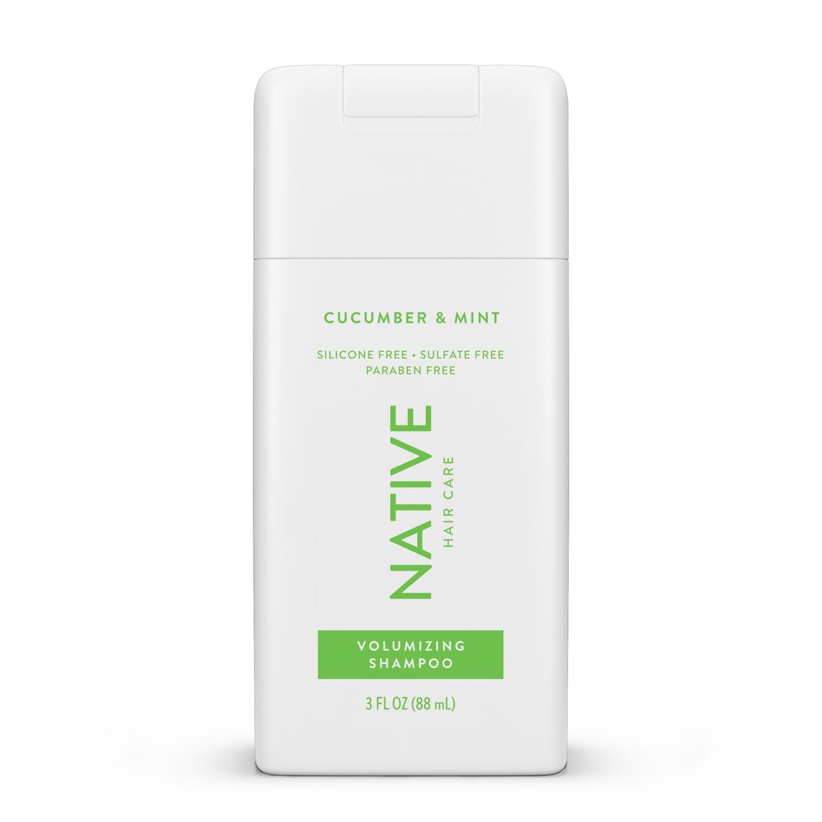 Native Travel Size Vegan Cucumber & Mint Natural Volume Shampoo, Clean, Sulfate, Paraben and Sili... | Target