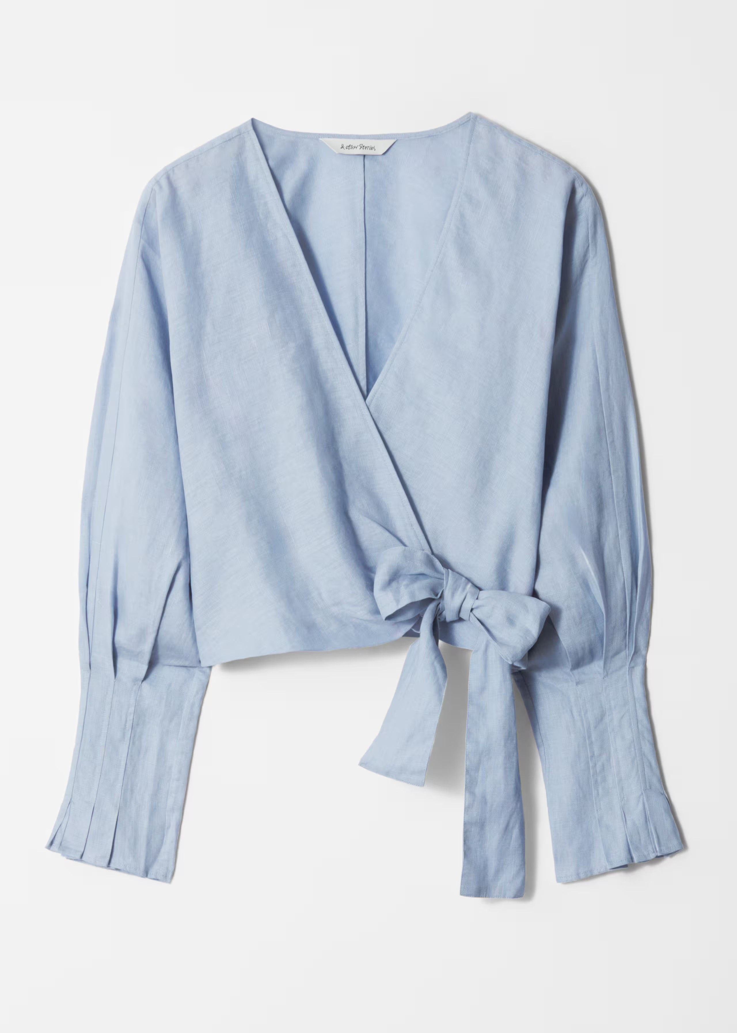 Linen Wrap Blouse | & Other Stories UK