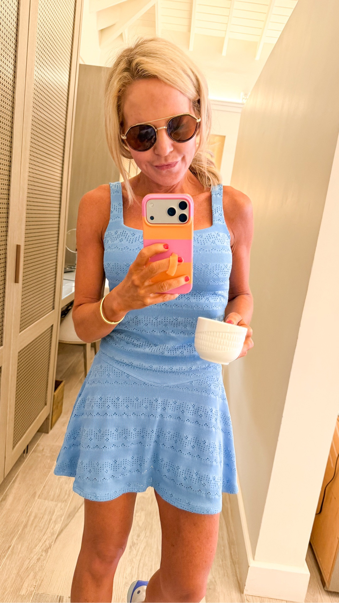 this is 43!! gym time this morning in my @Target set - 30% off too! wearing XS in both •

#LTKootd #LTKfitnessgoals #LTKActive