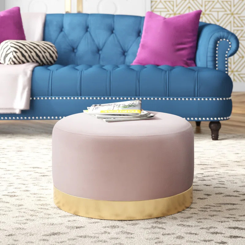 Tyson Upholstered Pouf | Wayfair North America