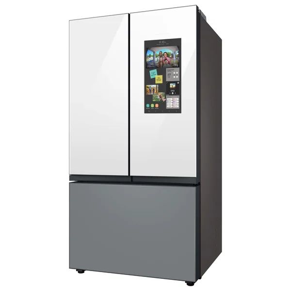 36" 30 cu. ft. Bespoke Ft French Door Refrigerator with Family Hub | Wayfair Professional
